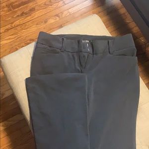 Dark gray dress slacks